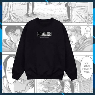 (SALE 50%) Áo nỉ Sweater Levi Ackerman Crewneck độc đẹp giá rẻ