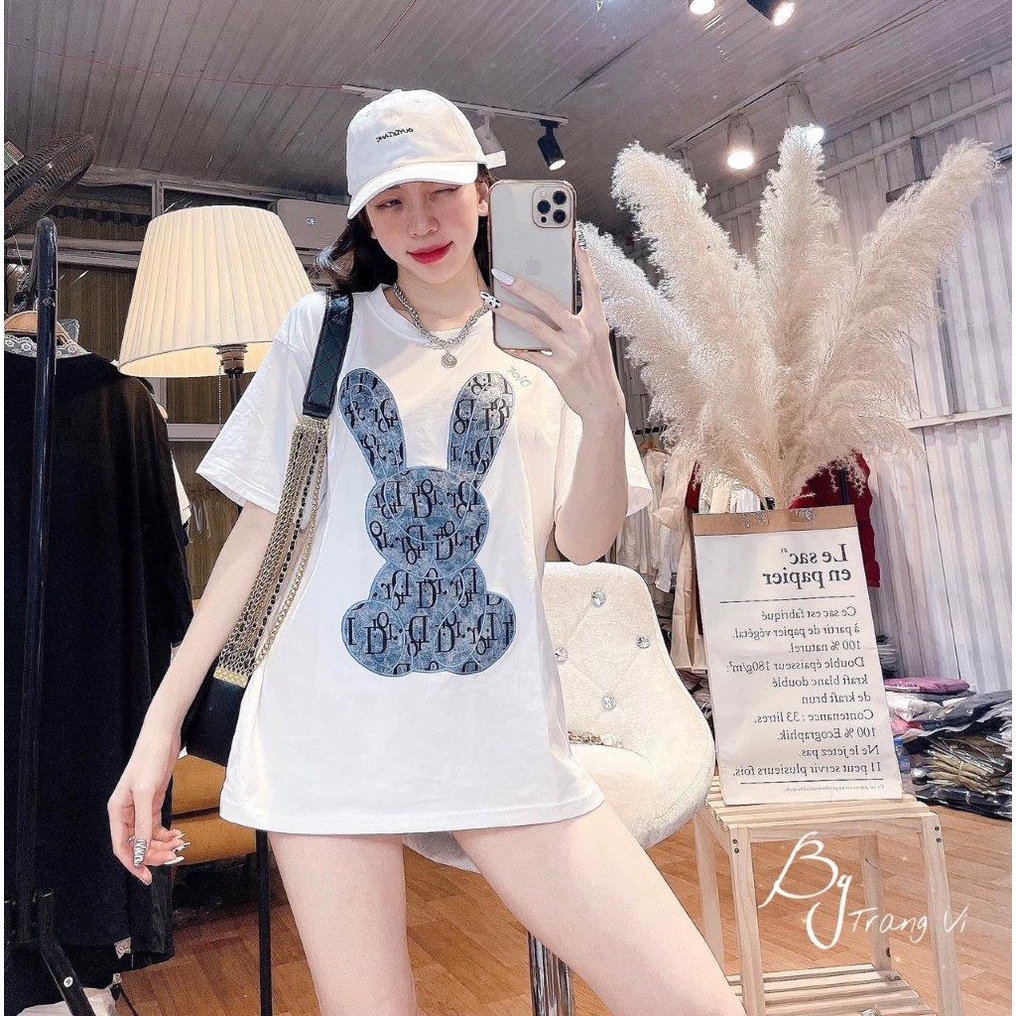 Áo Thun Nữ ( Chất Mát Không Xù) Form Rộng Giấu Quần HOT HIT HOT
