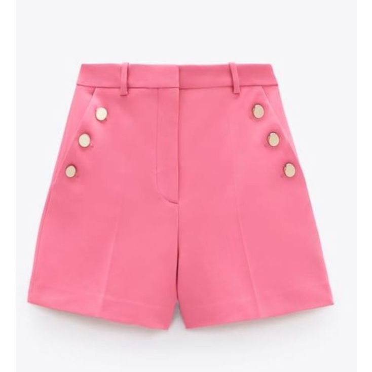 Quần short Zara Authentic Hồng sz S