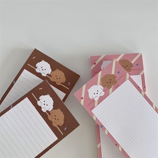 Giấy note half B5 cún