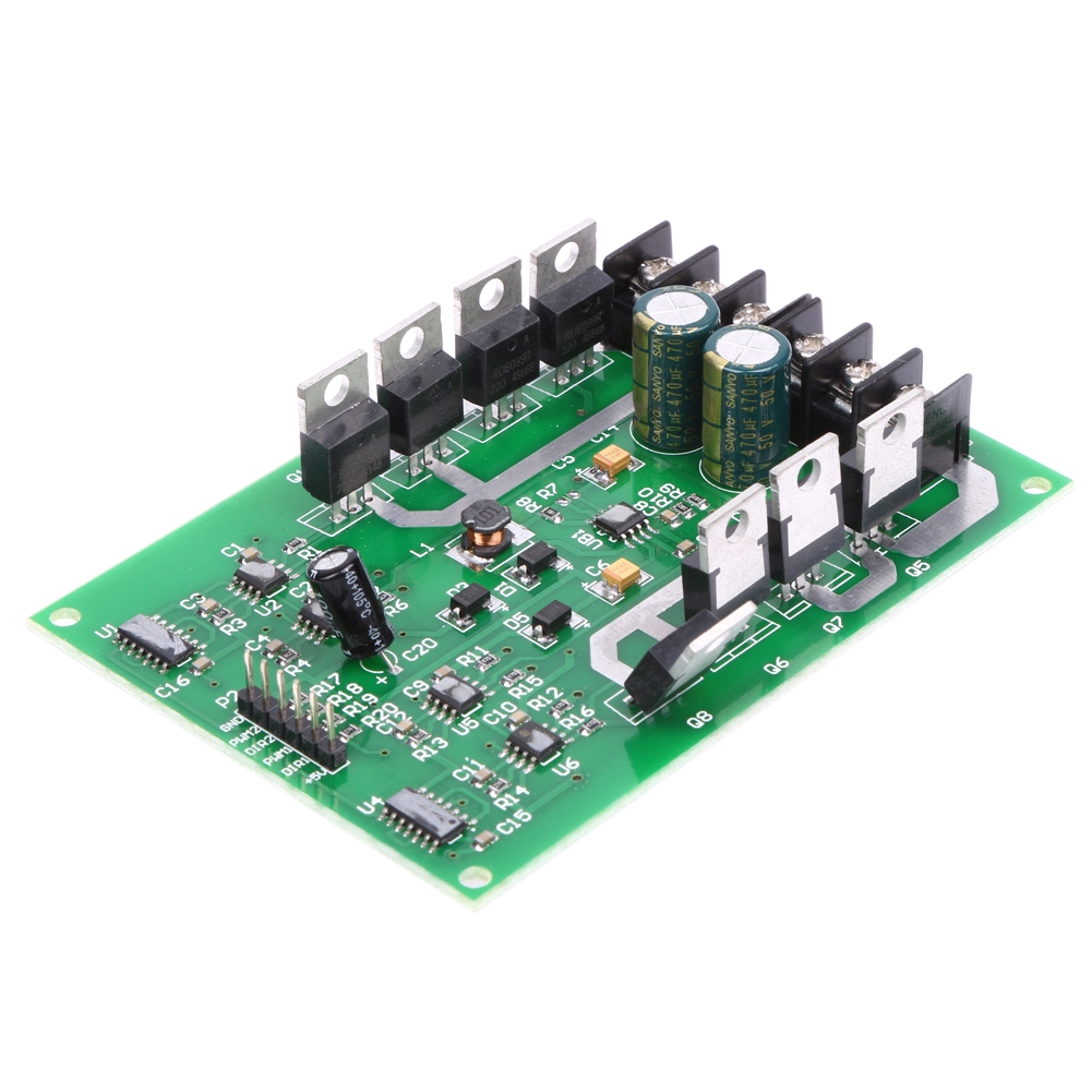 Dual Motor Driver Module Board H-bridge DC MOSFET IRF3205 3-36V 15A Peak30A