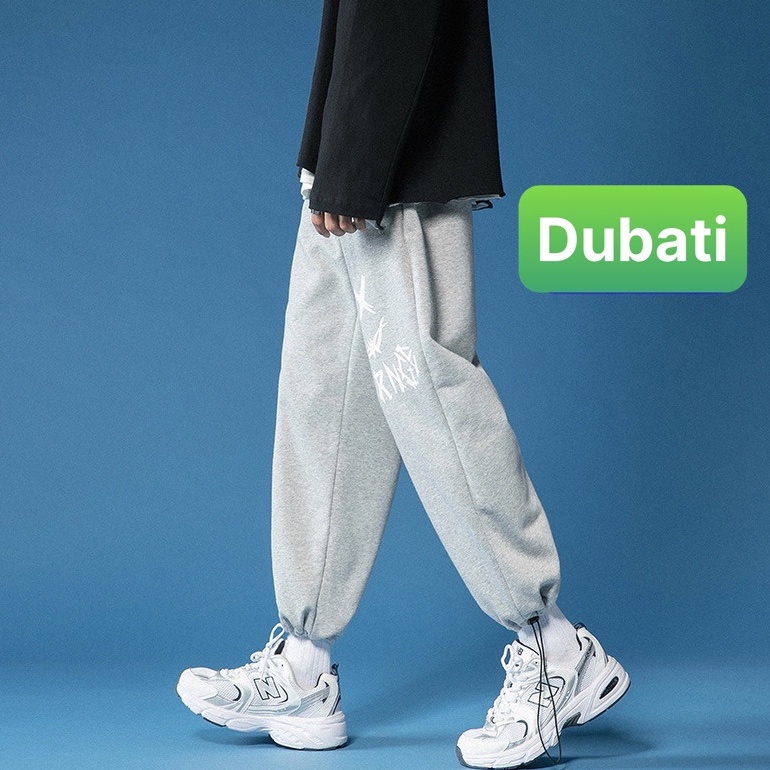 QUẦN JOGGER NAM NỮ UNISEX CHẤT NỈ DÀY DA CÁ ỐNG SUÔNG RỘNG IN HÌNH MẶT CƯỜI RÚT DÂY PHONG CÁCH HOT TREND MÙA HÈ - DUBA | BigBuy360 - bigbuy360.vn