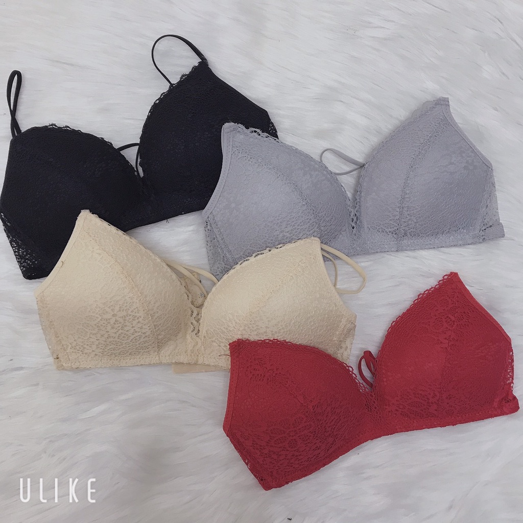 Áo Lót Đúc Ren Không Gọng Đệm Mỏng, Dây Kép Siêu Đẹp AL16-THESHE* | BigBuy360 - bigbuy360.vn