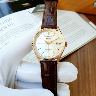 Đồng hồ nam chính hãng Citizen Automatic C7 NH8393-05A - máy cơ tự động - Kính cứng