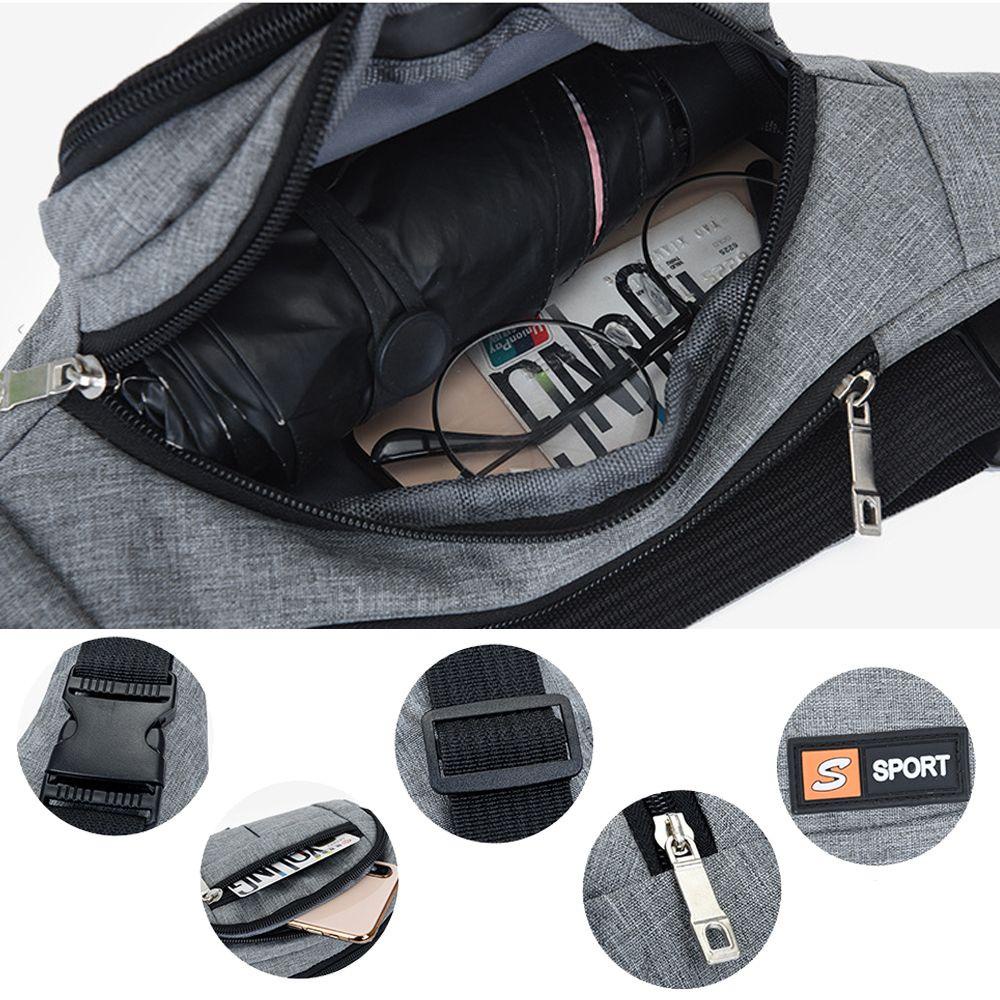 Túi Đeo Hông Bằng Vải Canvas Hình Quả Chuối Phong Cách Hip Hop