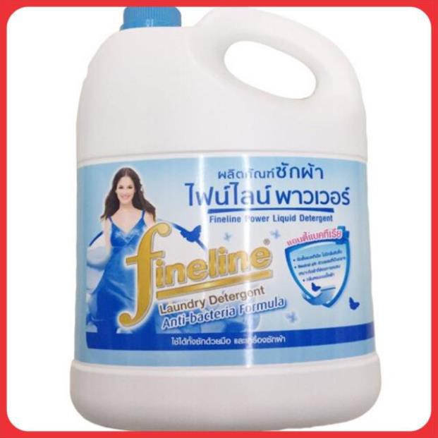 Can nước giặt Fineline Thailand 3000ml ( màu xanh )