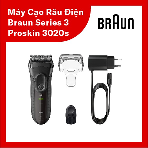 Máy cạo râu điện Braun Series 3 ProSkin 3020s