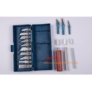 BỘ DAO KHẮC, TRỔ13 LƯỠI