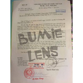 Lens Choco Giãn Tròng, Lens Vassen Hàn