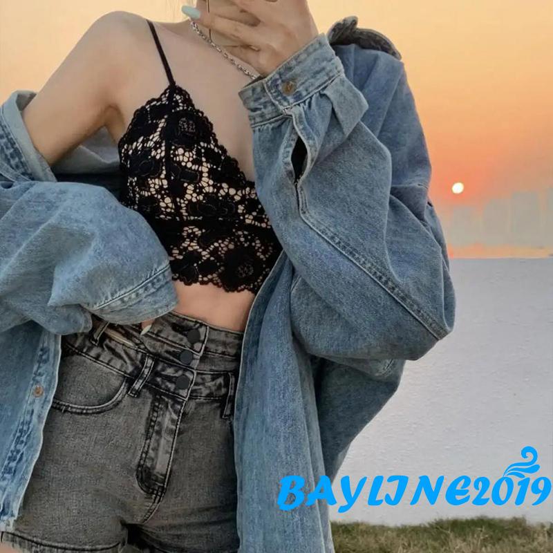 Áo Lót Ren Có Mút Đệm Quyến Rũ Dành Cho Nữ