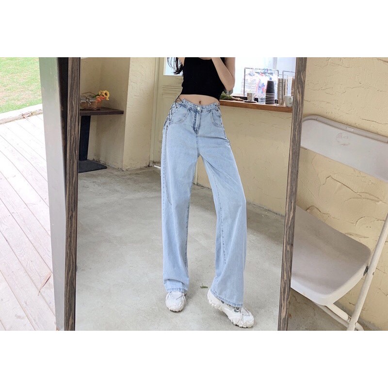 [ẢNH THẬT ĐỘC QUYỀN REPLEI1986] Quần jeans suông 109 | BigBuy360 - bigbuy360.vn