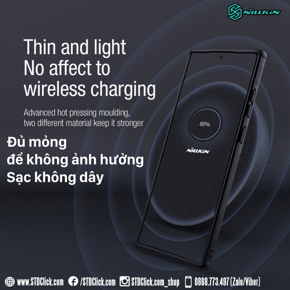 ỐP LƯNG SAMSUNG GALAXY S22 ULTRA 5G NILLKIN TEXTURED S NYLON FIBER BẢO VỆ CAMERA CHÍNH HÃNG HÀNG CHUẨN