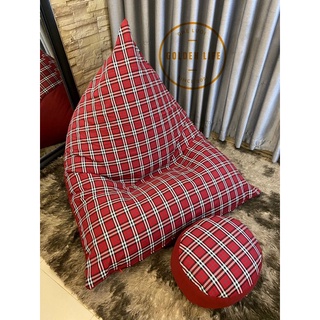 Ghế lười hạt xốp kim tự tháp