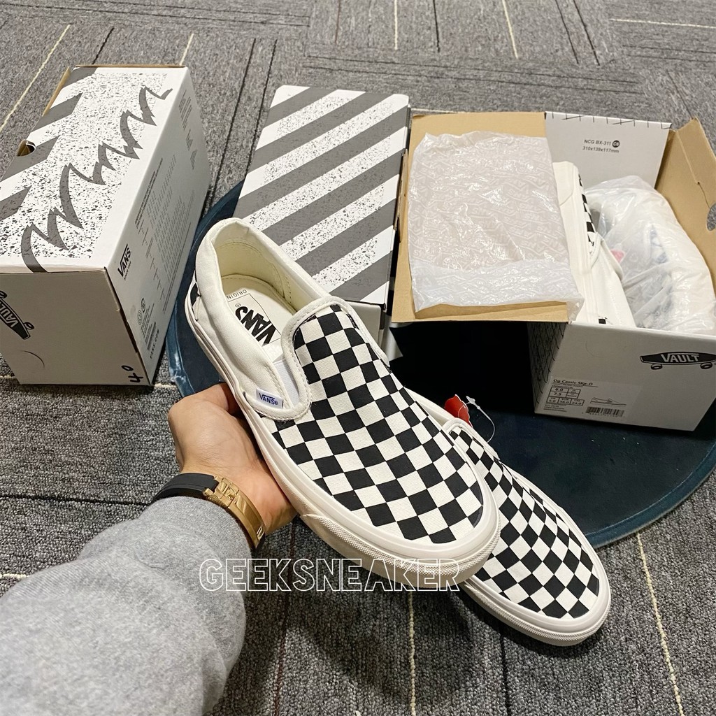 [GeekSneaker] Giày Vans Vault Checkerboard  2020