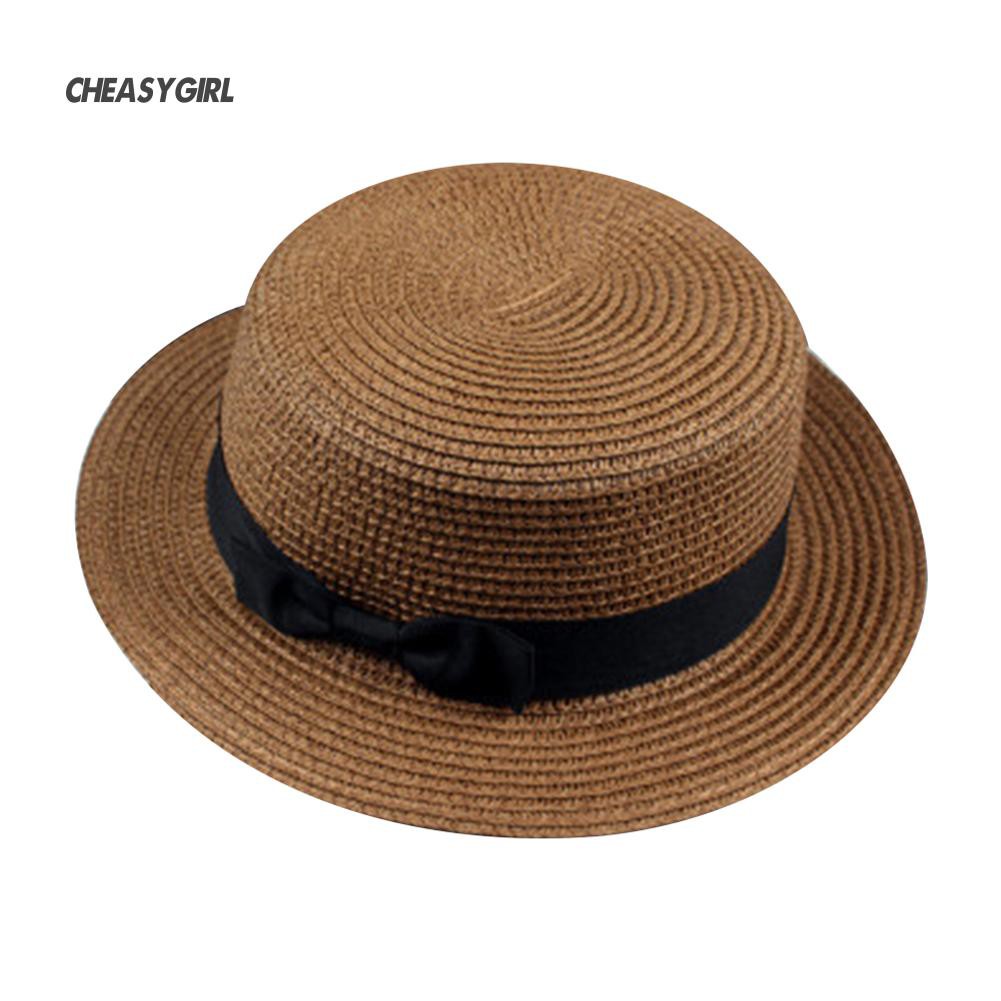 ★Nón Cói Rộng Vành Phối Nơ Màu Sắc Thời Trang Cho Nữ