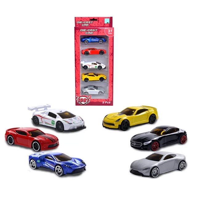 Set xe Sport mini 1:64 bằng kim loại