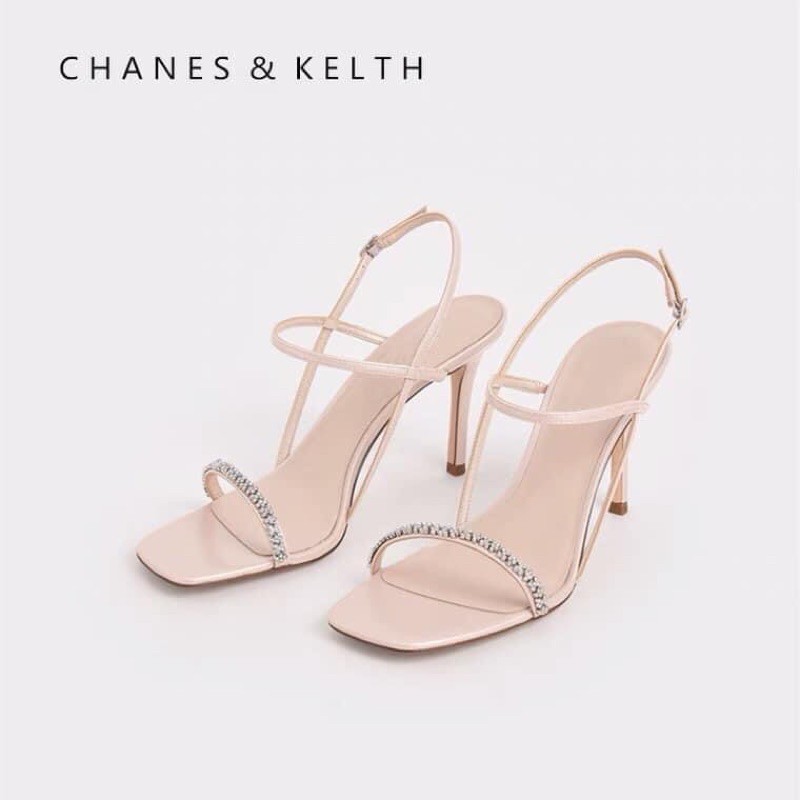 [HÀNG CÓ SẴN] GIẦY SANDAL CAO GÓT CHARLES&KEITH XUẤT KHẨU XỊN