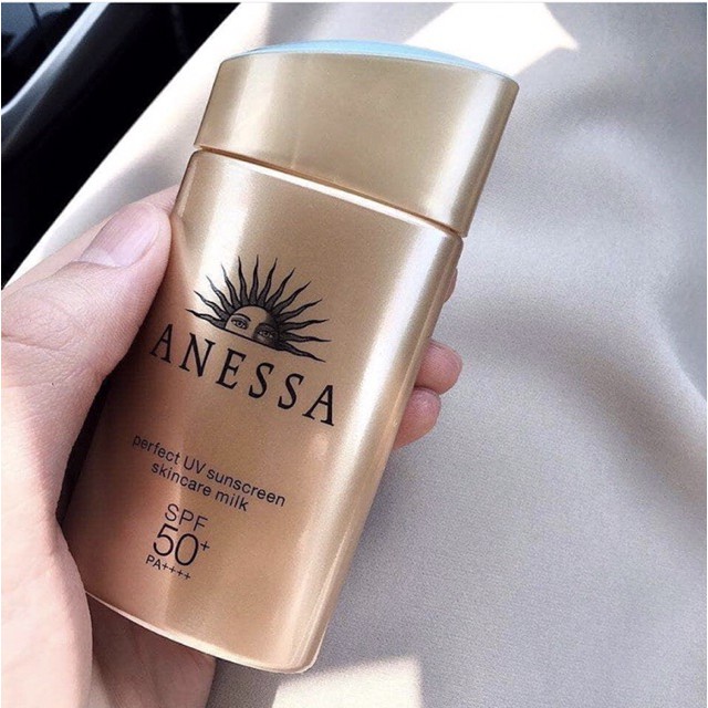 Kem Chống Nắng A N E S S A - SPF50+/PA++++ 60ml Chống Nắng Hiệu Quả, Không Nhờn Rít Nhật Bản