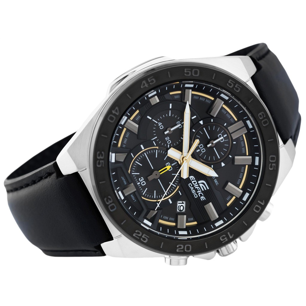 Đồng hồ nam dây da Casio Edifice chính hãng Anh Khuê EFR-564BL-1AVUDF