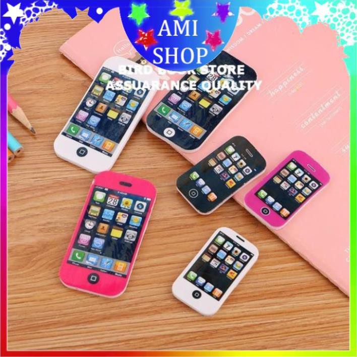 Cục gôm tẩy hình Iphone 💕𝑭𝒓𝒆𝒆𝒔𝒉𝒊𝒑💕 5,5 * 3cm Ami shop