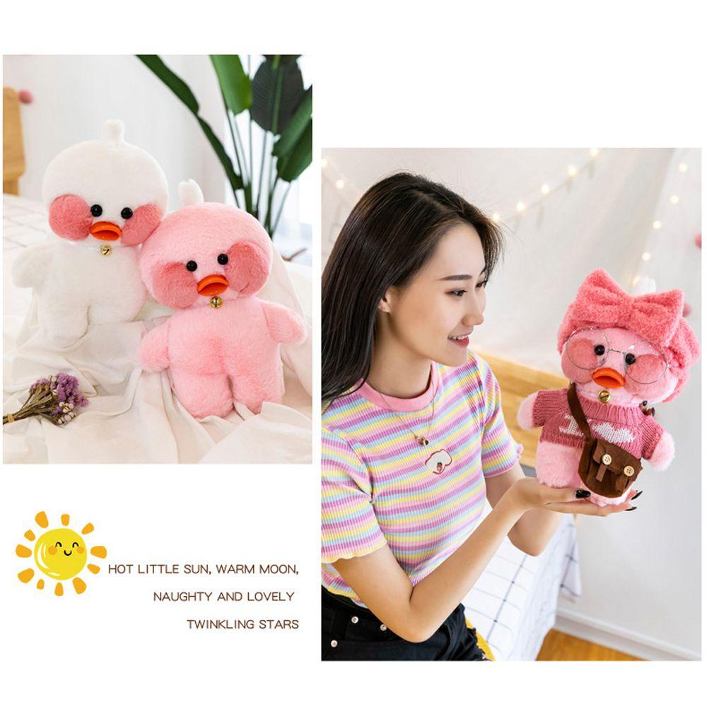 Vịt Nhồi Bông Mềm Mại Dễ Thương Dùng Làm Quà Tặng Cho Bé