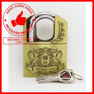 Ổ khoá hợp kim gang nguyên khối - padlock - 6f - 60mm