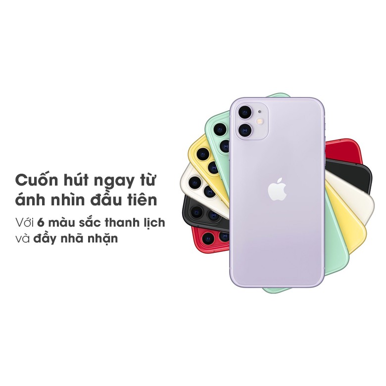 Điện thoại iPhone 11 Quốc tế 128GB Mới 99% Bảo Hành 12 Tháng | BigBuy360 - bigbuy360.vn