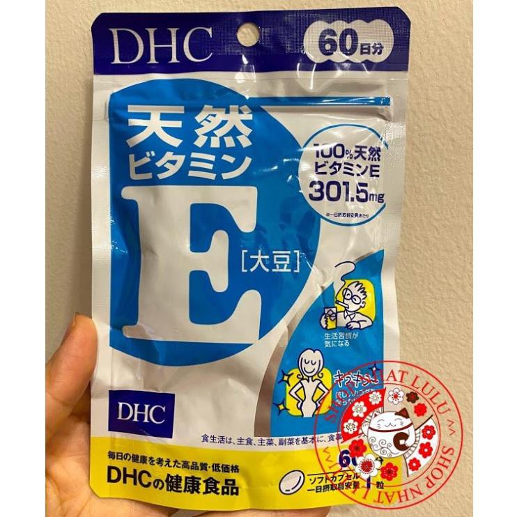 Vitamin E 60 ngày Nhật bản như hình [ hàng chuẩn]
