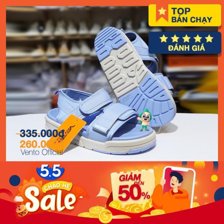 GIÀY SANDAL VENTO CHÍNH HÃNG 10026-XANH NHẠT [ẢNH THẬT-Full size 35-44]  [SANDAL NAM NỮ] -az1