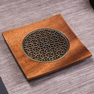 THUYỀN TRÀ GỖ LÓT ĐỒNG
