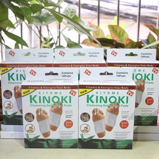 Miếng dán chân thải độc Kinoki hàng Nhật Bản ( combo 2 miếng tiện lợi )