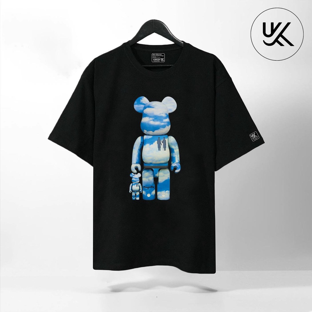 Áo Thun Tay Lỡ BearBrick, Áo phông unisex Form rộng Oversize, chất liệu Cotton. KKIMSHOP