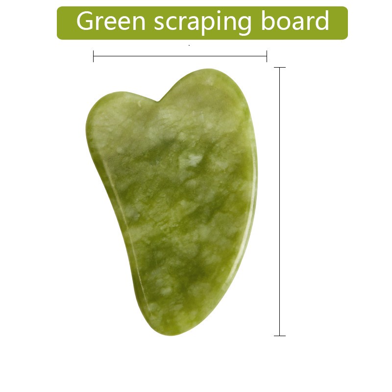 Dụng Cụ Mát Xa Bằng Ngọc Bích Tự Nhiên Cho Da Mặt Và Cơ Thể