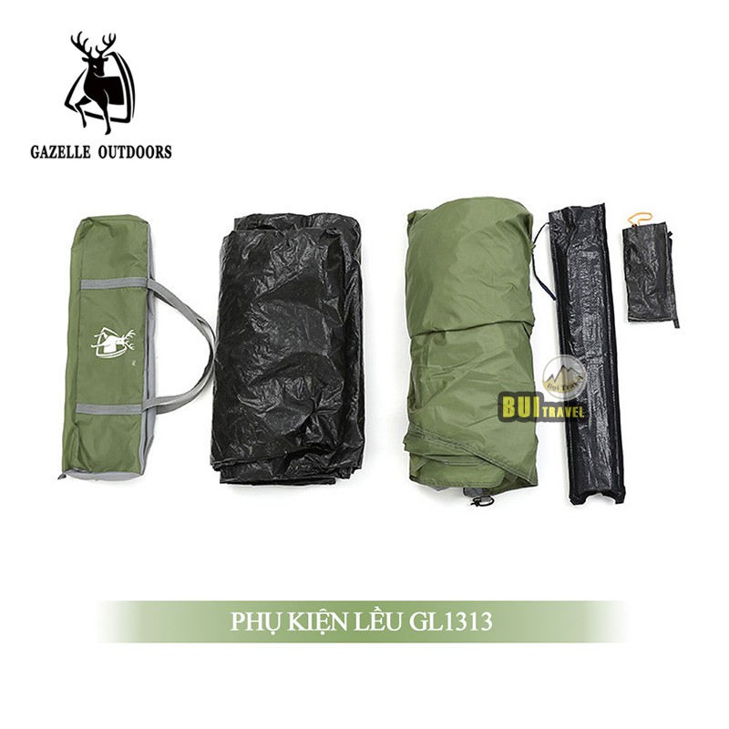 Lều cắm trại chống mưa 3-4 người Gazelle Outdoors GL1313- Bụi Travel