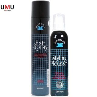 Mousse Tạo Kiểu Tóc 250ml - 400ml Jacqualine.