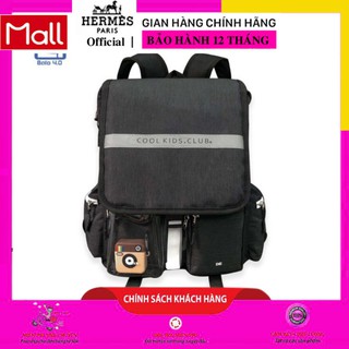 BALO PHẢN QUANG đi học nam nữ UNISEX ( TRẮNG/ĐEN )
