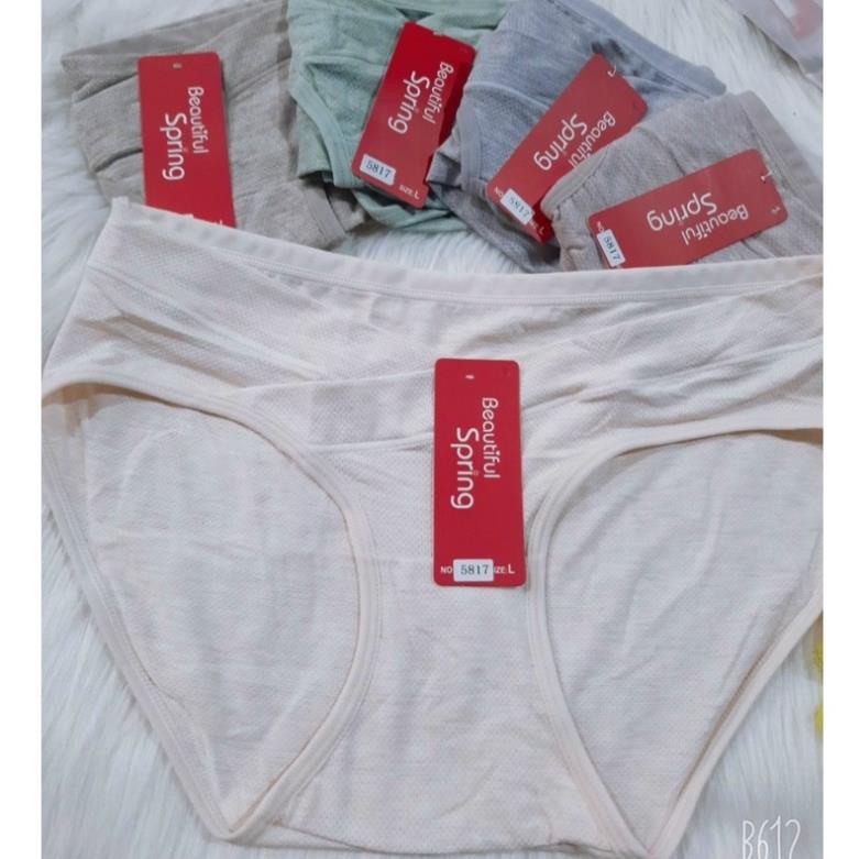 Quần Lót Bầu Cạp Chéo Thông Hơi Kháng Khuẩn Đảm Bảo Mềm Mát Dễ Chịu Cho Mẹ Bầu 5817