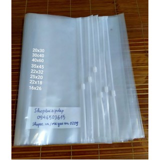 100g túi zip có Khóa kéo loại dày đẹp