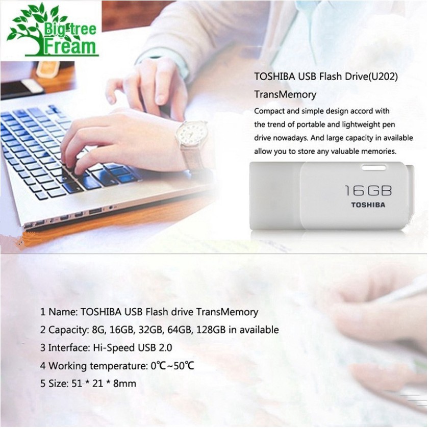 Ổ đĩa USB Toshiba 8GB 16GB 32GB 64GB 128GB tiện lợi | BigBuy360 - bigbuy360.vn