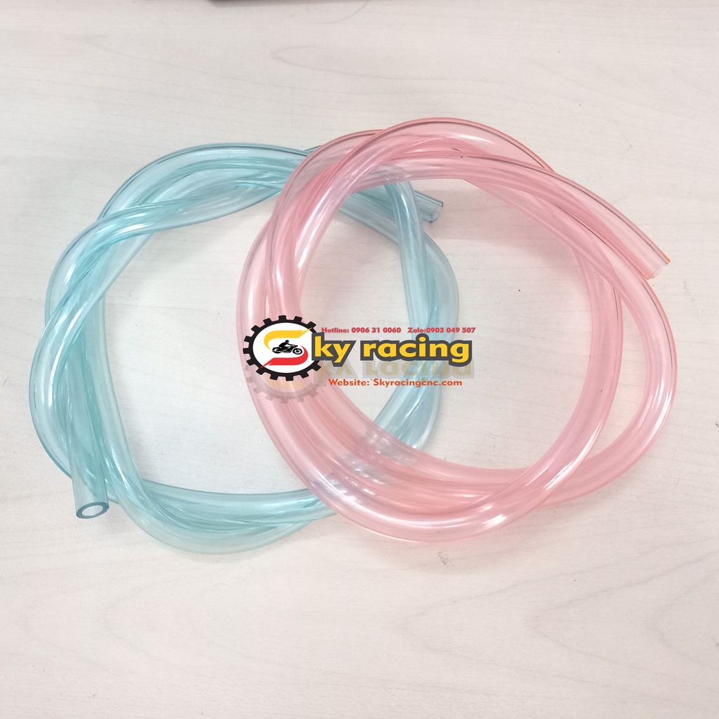 Ống ống dẫn dầu trong suốt trang trí cho nhiều dòng xe máy