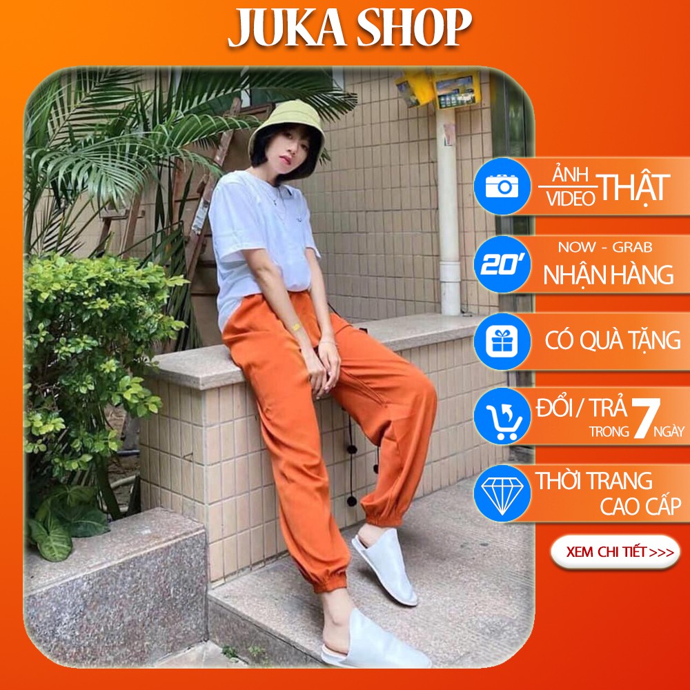 [ẢNH THẬT] Quần Alibaba dài màu trơn thời trang cho nữ Juka Shop