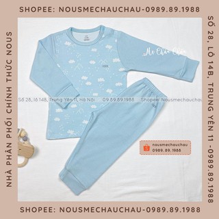 Nous Cài Vai Dài Xanh Lơ Nhạt ( Size Từ 9-12M ĐẾN 12-18M) NOUS