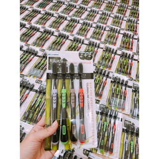 sét 4 bàn chải than tre Hàn Quốc