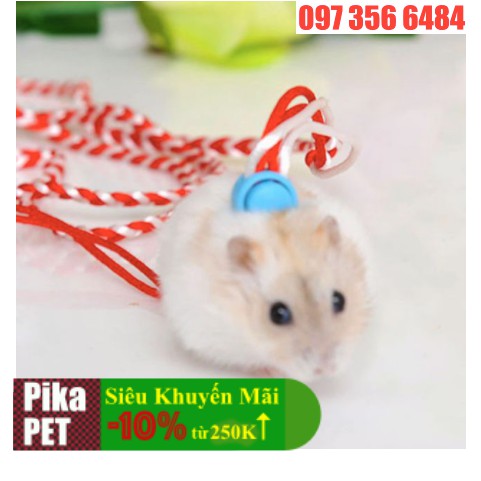 ✅Phụ kiện hamster Dây dắt Hamster / sóc / nhím / bọ ú