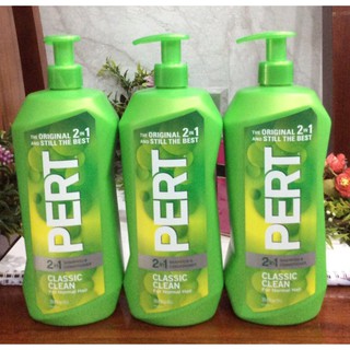 DẦU GỘI PERT CLASSIC CLEAN 2IN1 CÓ VÒI 1L