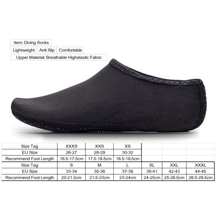 Giày Chống Trượt In Nhiều Họa Tiết Dùng Tập Thể Thao Dưới Biển/Tập Yoga/Lướt Sóng/Thể Thao Dưới Nước Cho Nam Và Nữ