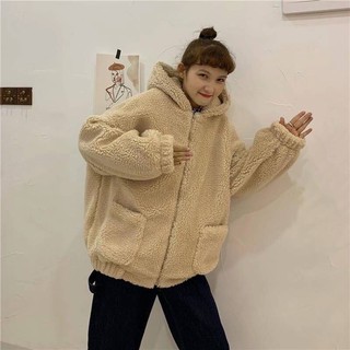 áo lông cừu dáng rộng free size