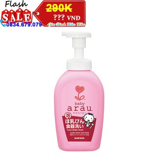 Nước Rửa Bình Sữa Thảo Mộc Arau Baby - Chai 500ml