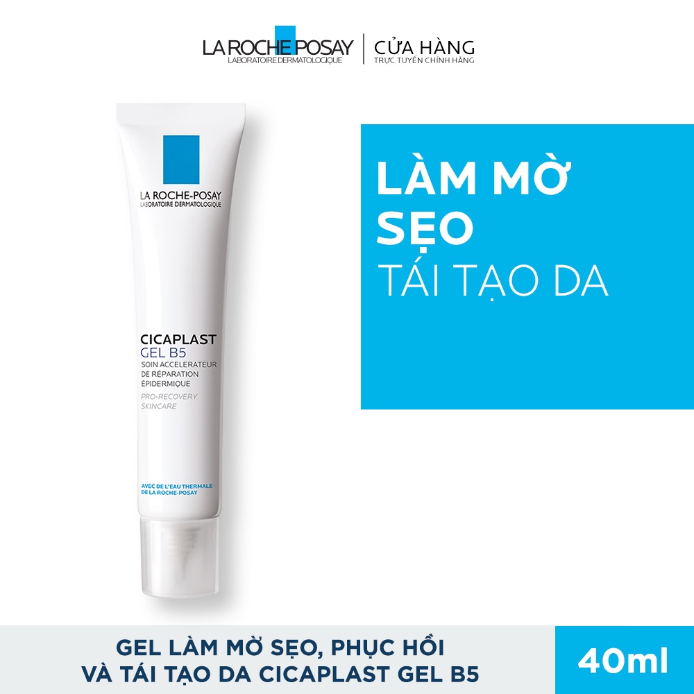 Gel phục hồi B5 La Roche-Posay Cicaplast B5 Gel Làm Mờ Sẹo, Giúp Làm Dịu Da 40ml