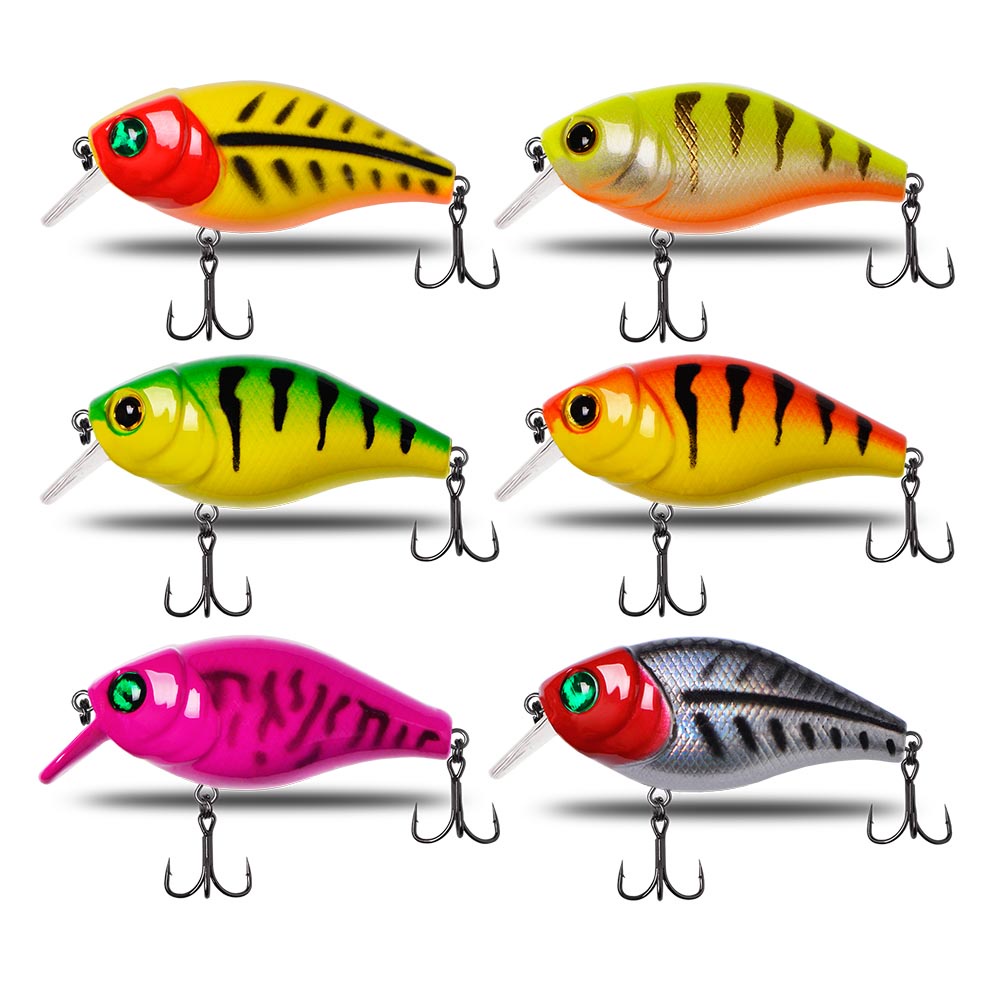 Mồi lure câu cá Crankbait Cherry Hirushima Hita lure